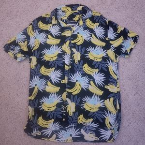 Banana Button Up Shirt
